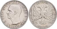 Albanien 5 Lek Vittorio Emanuele III. (1939-1943) -