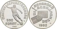 Ungarn 500 Forint Fussball WM Spanien 1982 -