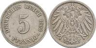 Deutsches Reich 5 Pfennig 1903 A ss