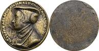 RDR Österreich Habsburg Gussmedaille einseitig Catharina von Loxau +13.4.1580 -