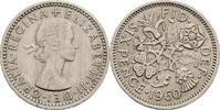 Großbritannien 6 Pence Elizabeth II. -