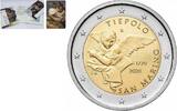Speciale 2 euromunten 2 Euro San Marino 2020 Tiepolo in Blister -