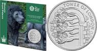 Verenigd Koninkrijk Groot Brittannië 2020 5 Pounds 'Tower of London' The royal menegarie -