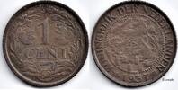 Niederlande Nederland 1937 1 Cent Wilhelmina F -