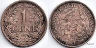 Niederlande Nederland 1917 1 Cent Wilhelmina F- -