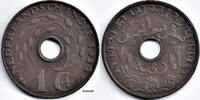 Nederlands-Indië Nederlands Indië 1939 1 Cent Wilhelmina -