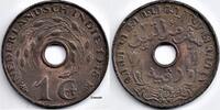Nederlands-Indië Nederlands Indië 1938 1 Cent Wilhelmina P- -