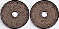 Nederlands-Indië Nederlands Indië 1937 1 Cent Wilhelmina -