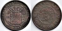 Nederlands-Indië Nederlands Indië 1857 1 Cent Willem III F -