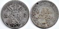 Nederlands-Indië Nederlands Indië 1857 10 Cent Willem III F- -