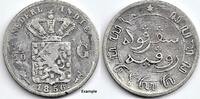 Nederlands-Indië Nederlands Indië 1856 10 Cent Willem III F -