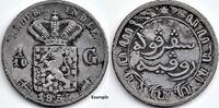Nederlands-Indië Nederlands Indië 1855 10 Cent Willem III F -