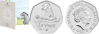 Verenigd Koninkrijk Groot Brittannië 2022 50 Pence 'Winnie the Pooh & Eeyore' -
