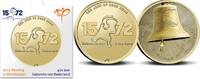 Nederland 2022 Penning '450 jaar geboorte van Nederland' in munthouder. -