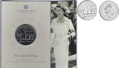 Verenigd Koninkrijk Groot Brittannië 2022 5 Pounds 'The Qeens Reign' in blister -