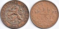  1965 Nederlandse Antillen Nederlandse Antillen 1965* (1969) 2,5 Cent Juliana P nieuw !!variant 