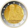 Speciale 2 euromunten 2 Euro Luxemburg 2020 'Geboorte prins Charles' Muntteken Servaas -