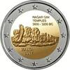 Malta 2 Euro2017 Tempel Hagar Qim met F in ster. -