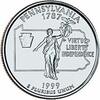 Verenigde Staten U.S.A ¼ Dollar Pennsylvania -