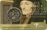 Speciale 2 euromunten 2 euro Nederland 2011 Erasmus in coincard -