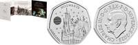 Verenigd Koninkrijk Groot Brittannië 2023 50 Pence 'Harry Potter-Hogwarts' -