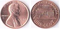 Verenigde Staten United States of America One Cent 1974 -
