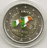 Gekleurde euromunten 2 Euro Italië 2011 150 jaar Republiek gekleurd 133/3 -