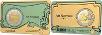Speciale 2 euromunten 2 Euro België 2023 'Art Nouveau in België ' in coincard Franstalig -