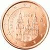 Spanje 2008 1 Cent2008 unz 1,00 EUR  zzgl. 11,75 EUR Versand