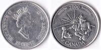 Canada Canada 25 Cents 2000 Wisdom -