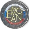 Gekleurde euromunten 2 Euro Slovenië 2015 Emona Gekleurd -