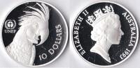 Australië Australië 1993 10 Dollar 'Wild life-Kaketoe' Zilver -