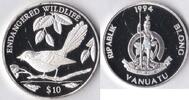 Vanuatu Vanuata 1994 20 Vatu 'Wild life-IJsvogel' Zilver -