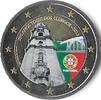 Gekleurde euromunten 2 Euro Portugal 2013 Clerigos Gekleurd 180/ -