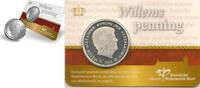  2013 Nederland 2013 Willemspenning in Coincard  94,50 EUR  zzgl. 15,50 EUR Versand