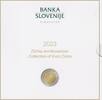 Slovenië €8,88 Proofset2023 met de 2 & 3 euromunt -