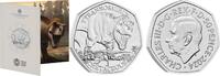 Verenigd Koninkrijk Groot Brittannië 2024 50 Pence 'Tyrannosaurus' -