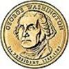 Verenigde Staten U.S.A 1th President Dollar George Washington -