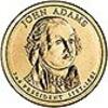 Verenigde Staten U.S.A. 2th President Dollar John Adams -