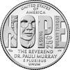 U.S.A ¼ Dollar 'Ds. dr. Pauli Murray' -