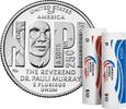 U.S.A ¼ Dollar 'Ds. dr. Pauli Murray' 2024 Rollen D & P Totaal 80 stuks -