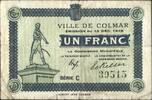 Frankrijk ankrijk 1921 Le Conseil Municipal de la Ville de Colmar -