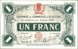 Frankrijk Frankrijk 1921 Chambre de Commerce de St. Dizier -