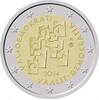 Speciale 2 euromunten 2 Euro Finland 2024 'Stemmen voor democratie' -