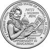 U.S.A ¼ Dollar 'Patsy Takemoto Mink' -