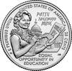 U.S.A ¼ Dollar 'Patsy Takemoto Mink' -
