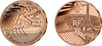 Frankrijk Frankrijk 2024 ¼ Euro 'Paralympische atletiek' -