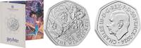 Verenigd Koninkrijk 50 pence Groot Brittannië 2024 50 Pence 'Harry Potter - Winged Keys' -