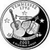 U.S.A ¼ Dollar Tennessee -