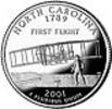 U.S.A ¼ Dollar North Carolina -
